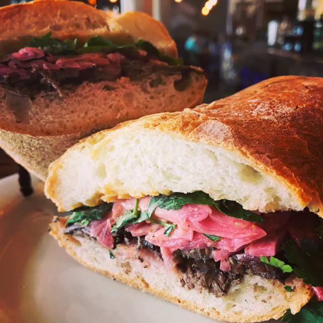 TheCanneryMkt's tweet photo. Happy Hump Day! Stop in for our Steak Bahn Mi here at The Cannery! #DowntownGB #LunchSpecial #EatLocal https://t.co/VhL8Q8Vy7I