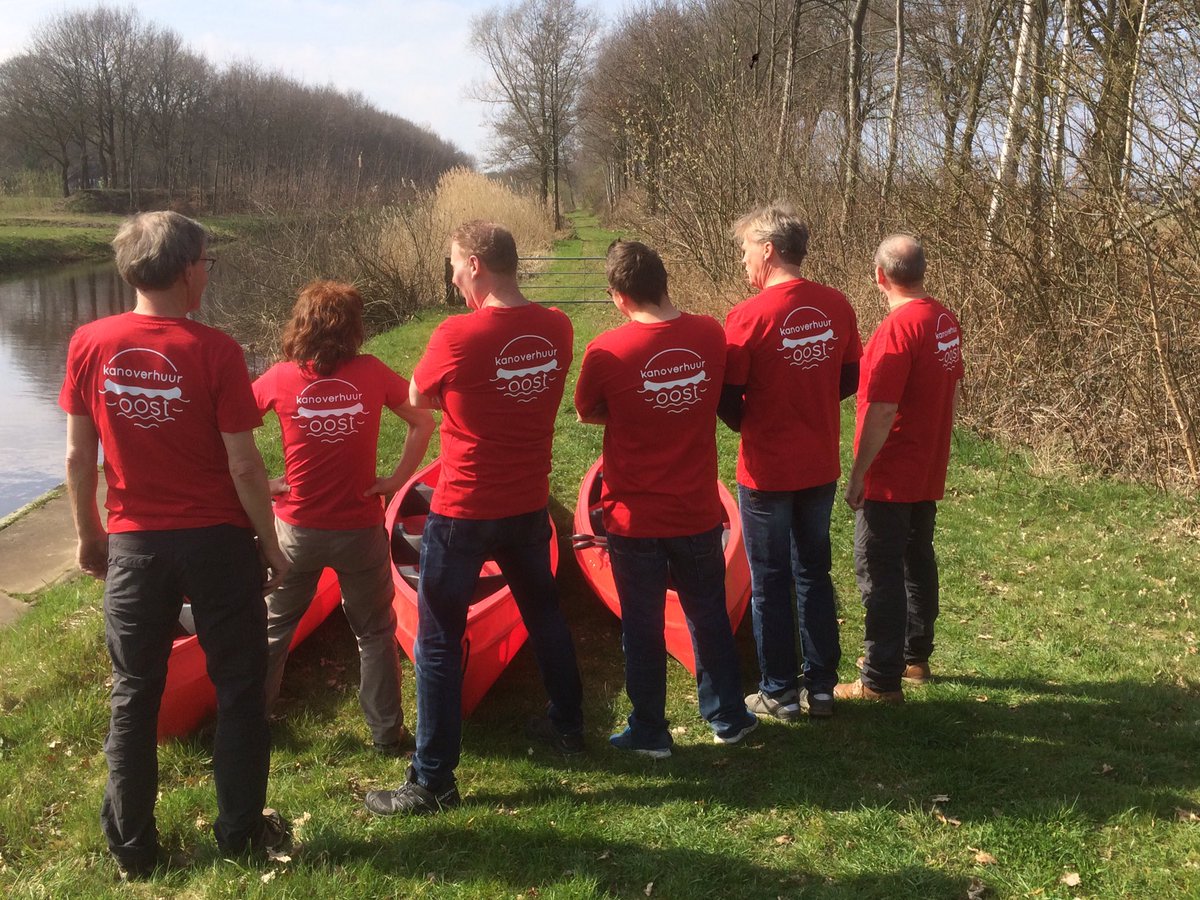 Instructeursteam 2017 varen zelf een tocht om het gevoel zelf te ervaren. kanoverhuuroost.nl