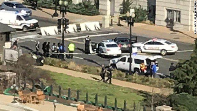 Crazy leftist tries to run down officers in DC