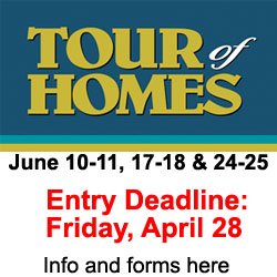 The 2017 TOUR OF HOMES isn't until June, but now is the time to enter your homes and communities! Click here: ht.ly/gZQW30acnnj