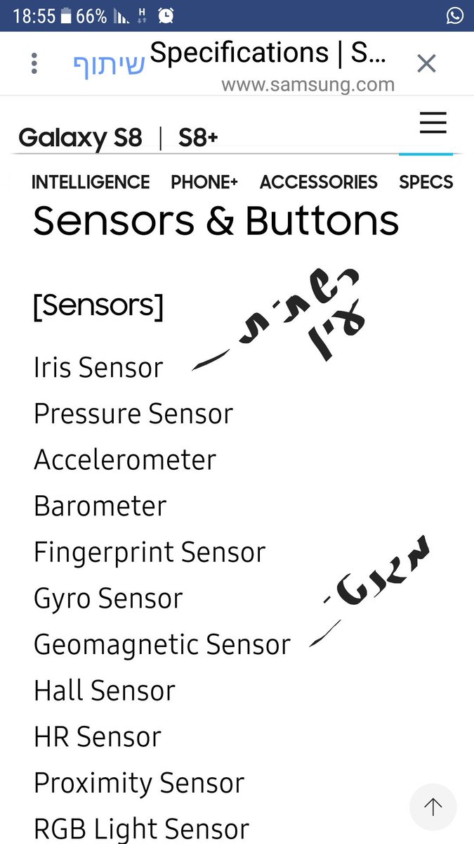 amarmosh65's tweet image. החיישנים בגלקסי החדש; קצב לב ולחץ מתאימים למצבבי