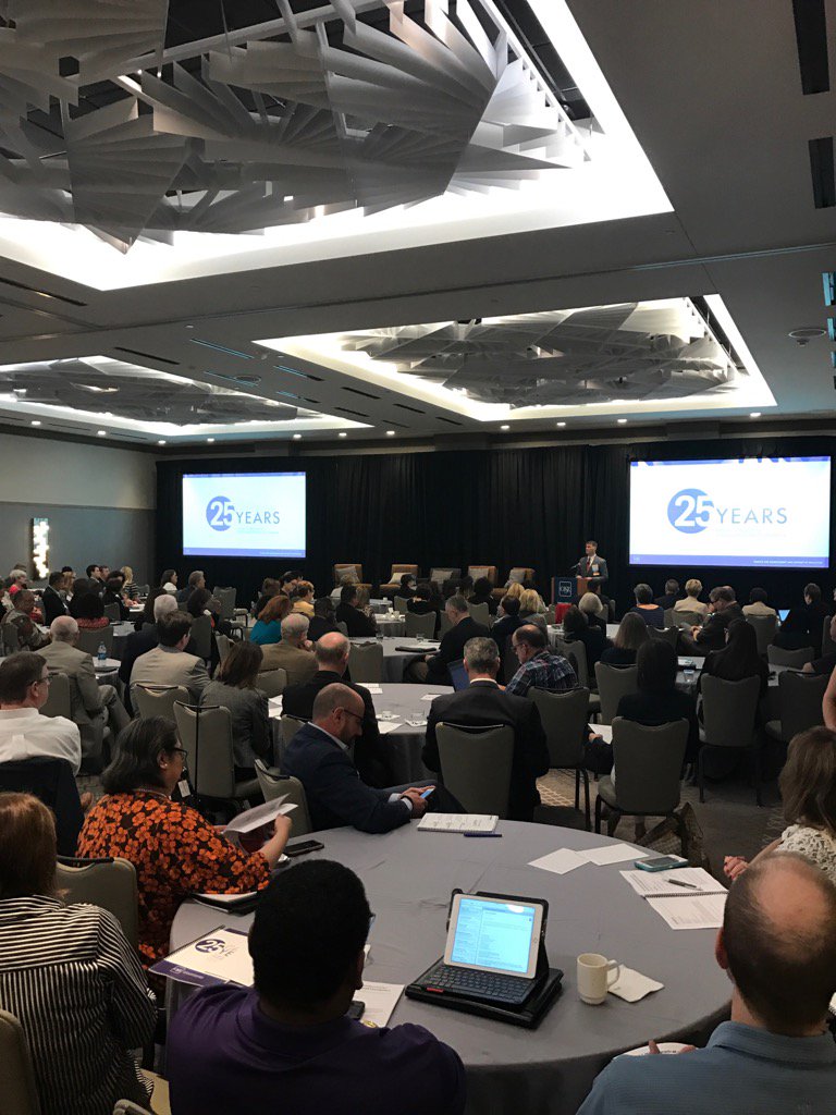 BFlahaven's tweet photo. Kicking off the 25th @CASEAdvance Conference for Institutionally Related Foundations in Austin! #caseirf https://t.co/s8gid7u7bb