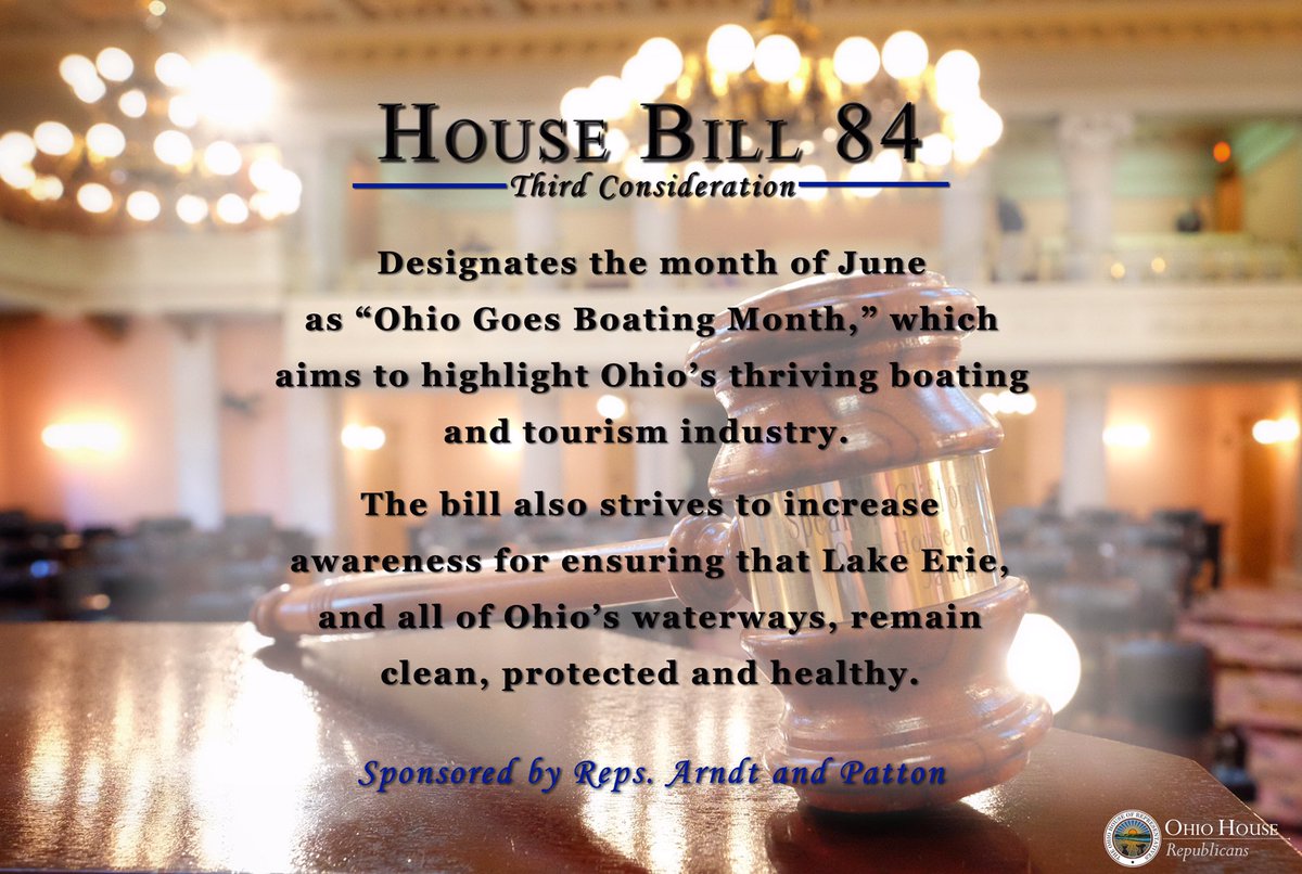 OHRGOPCaucus's tweet photo. House Bill 84 passes 97-0 ✅ #OhioHouseSession @StateRepArndt @TomPattonOH https://t.co/prHELC8epr