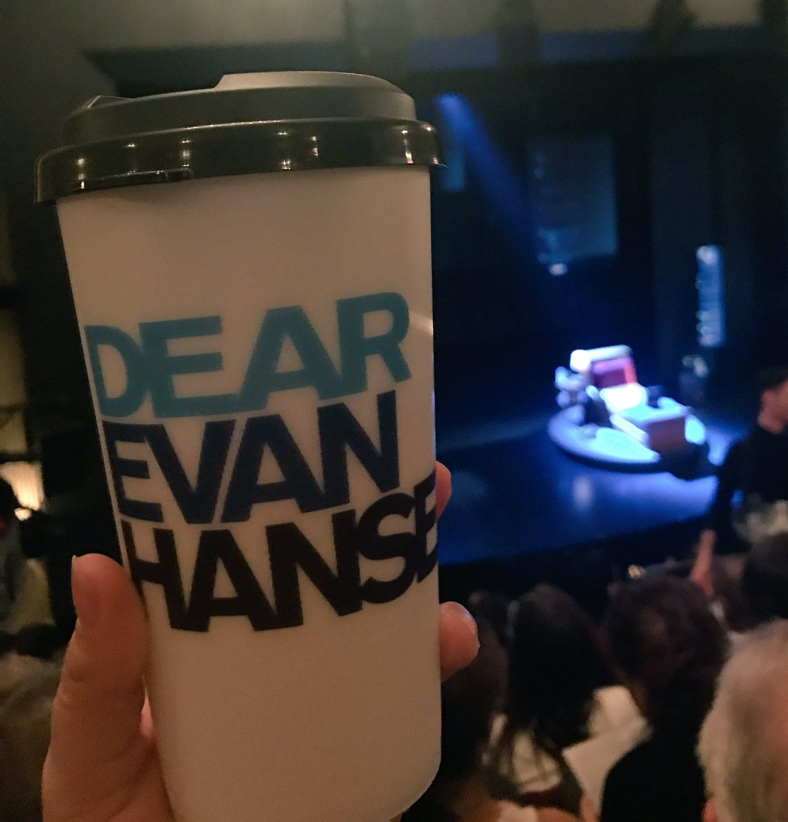 SmashHawk's tweet image. How did I treat myself my bday (early)... by Watching my fav @BenSPLATT  in @DearEvanHansen!  #winewednesday #treatyoself