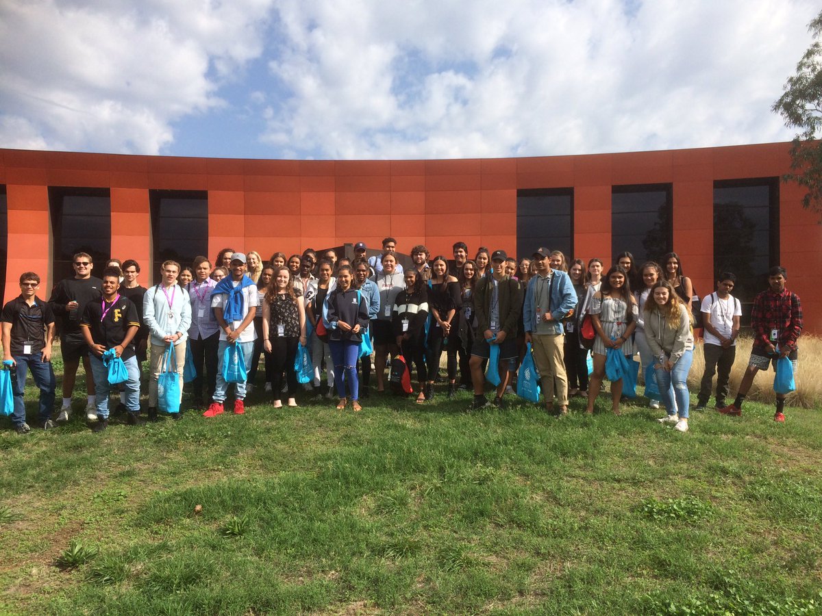 rjhberg's tweet photo. The students checking out AIATSIS #WEX2017 https://t.co/5vhuRep0LG