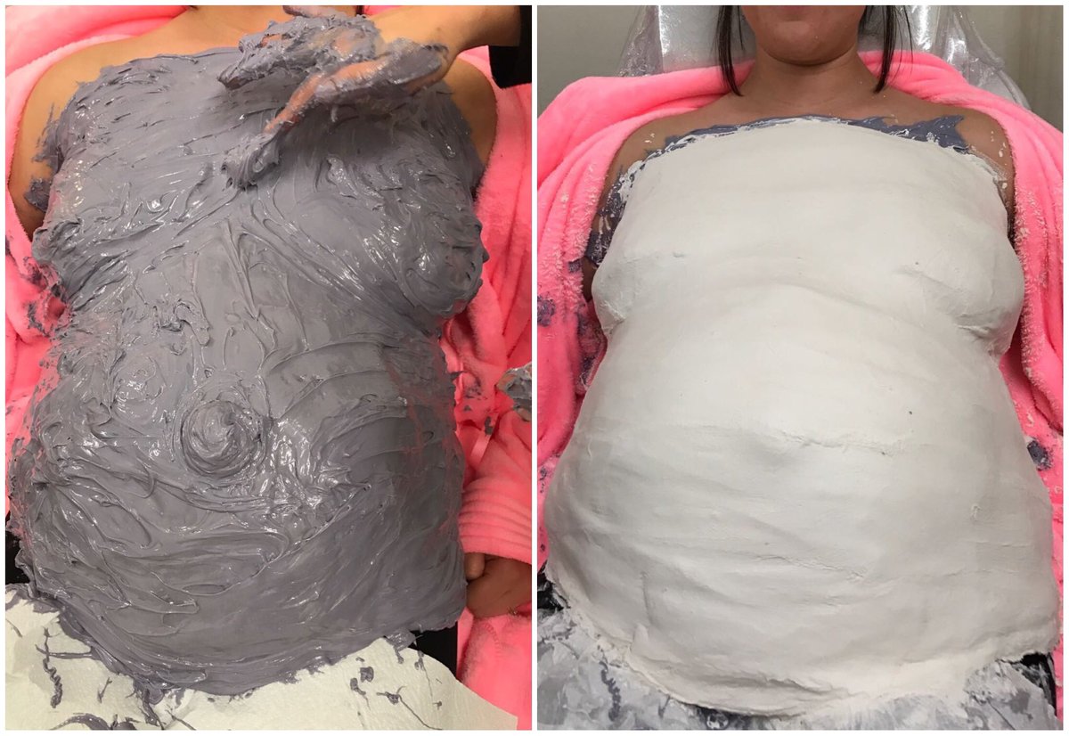 Sneaky peek at our new project, thanks to this brave mum to be for allowing us to #lifecast her baby bump! #pregnancy #bump #SIMBODIES