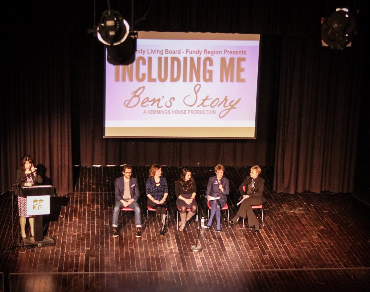 STM_Super_Saint's tweet photo. Thank you to STM alum Ben &amp; the George Family for sharing @IncludingMe with us tonight! #STMProud https://t.co/RPDEBmxJiu