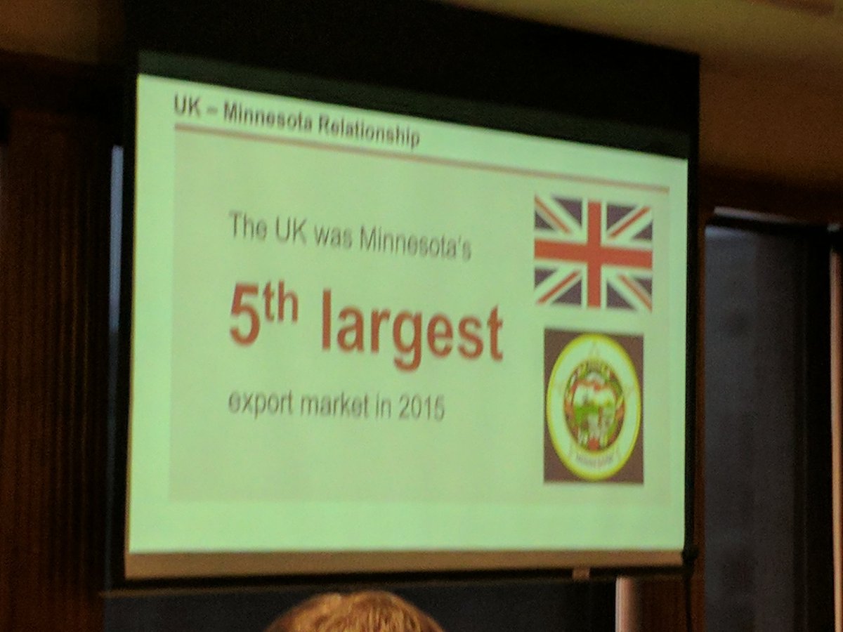 JoinedWorld's tweet image. UK is 2nd largest direct foreign investment into Minnesota &amp;amp; Minnesota&apos;s 5th largest export market is UK. #uktradeandindustry #MultiTechSys