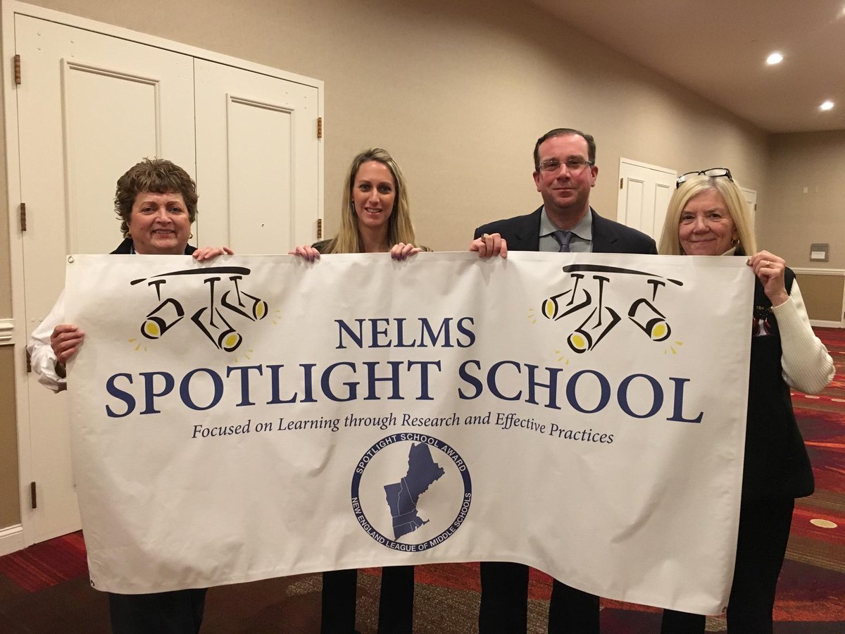 Congratulations <a href="/HurleyMiddle/">Dr. Kevin Hurley MS</a>! #NELMS Spotlight School @MsBhmsAP