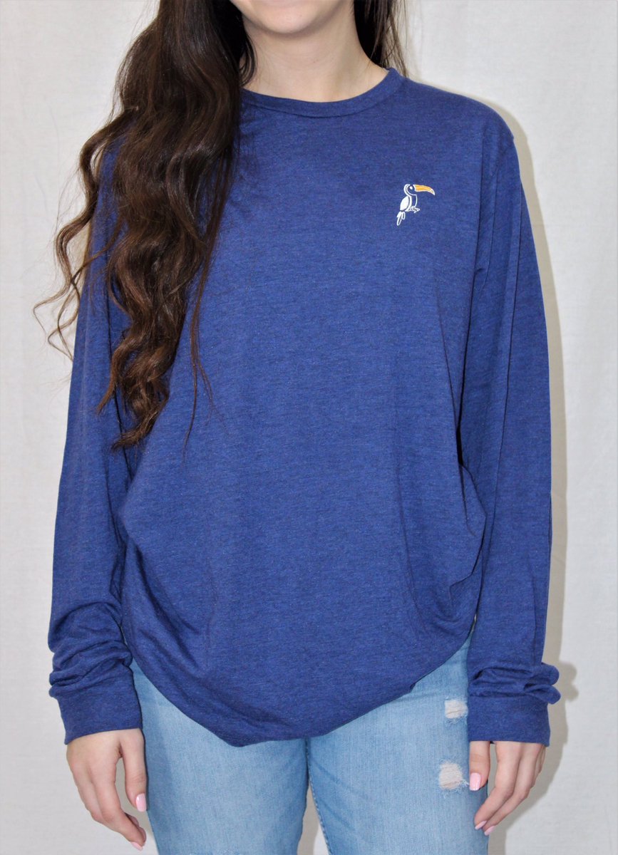 Check out our Classic Navy Blue Triblend! Available at Toucanny.com!