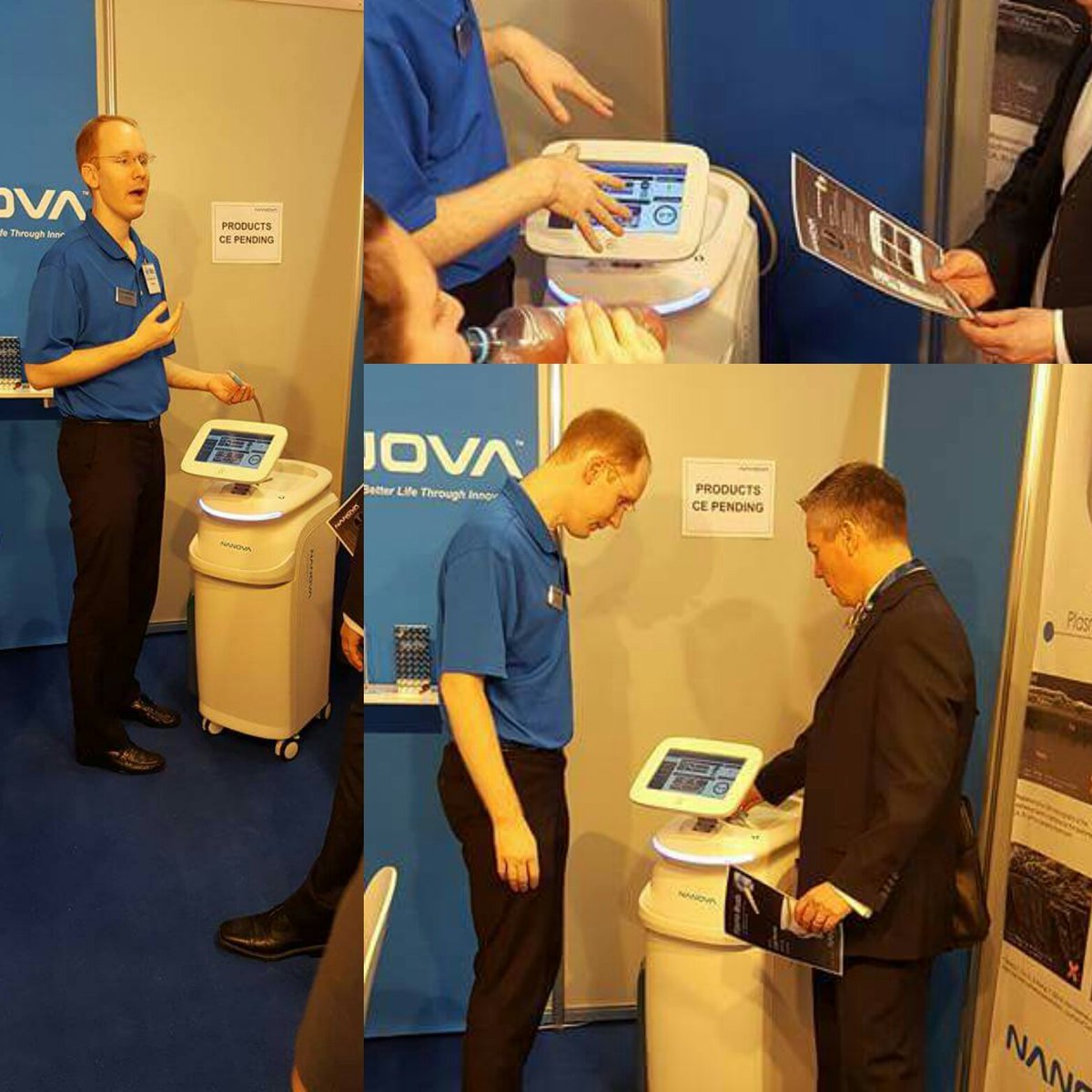 beckynanova's tweet photo. IDS 2017 in Cologne, Germany was a success!  See the first Plasma Brush device in dental care and some photos from the show.  #ids2017 https://t.co/URGOWa9Ogq