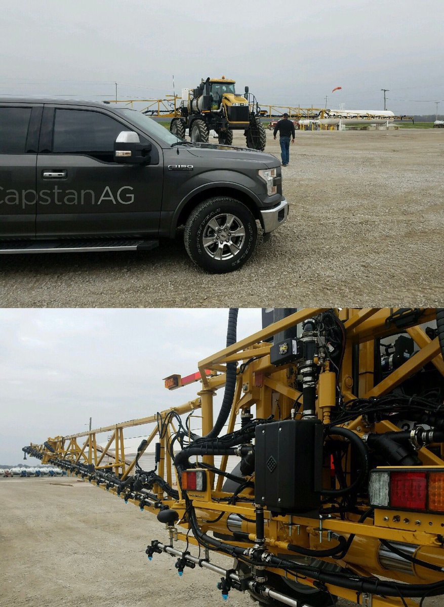 CapstanAg's tweet photo. #CapstanAG #PinPointII Field Start with #Altorfer in Southern Illinois! #ReadyforSpring #IllinoisAG https://t.co/6fDkRh44LW