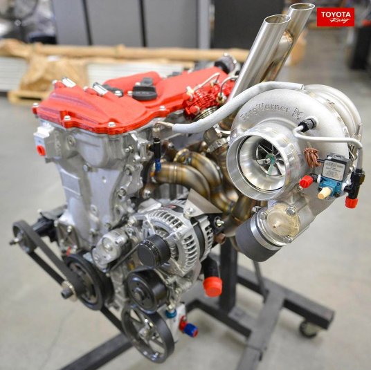LaurelToyota's tweet image. The 2AR engine used to power @fredricaasbo's All-New Corolla iM drift car produces 1,000 horsepower and 850 ft-lbs of torque. 😳