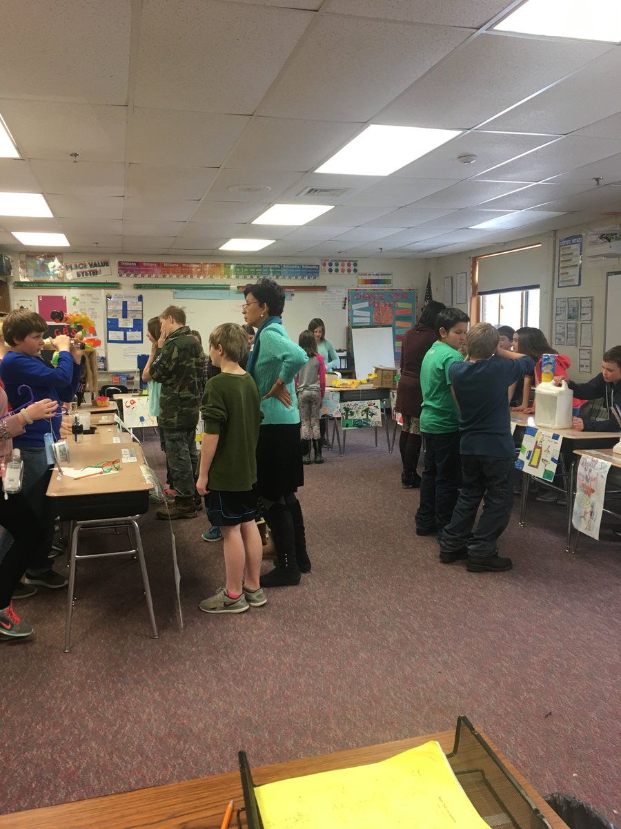 gbs_caputo's tweet photo. GBS 5th graders did a wonderful job of setting up and practicing for the Science Fair tonight! It starts at 5:30, make sure to stop by 😊 https://t.co/3eHsQvTDQW