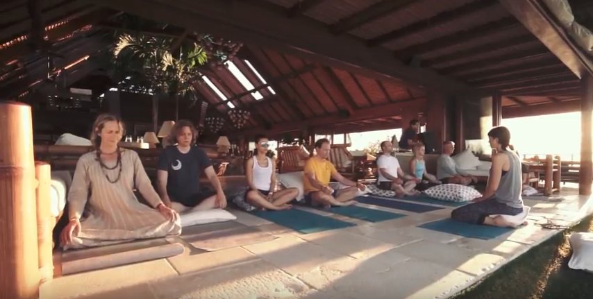 Watch this video of a breathtaking meditation session on Necker Island: virg.in/Zjk