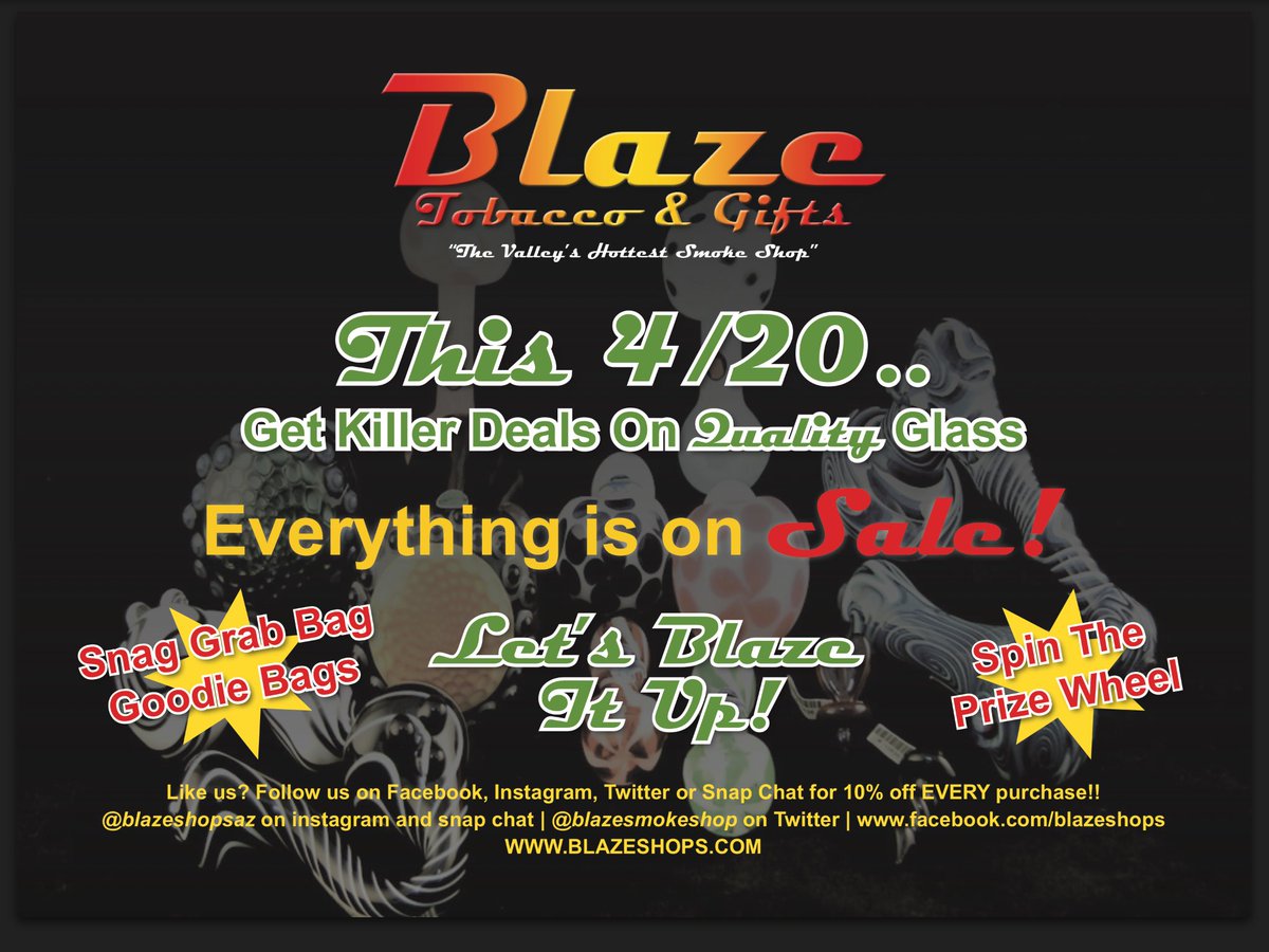 Blaze Smoke Shop Twitter