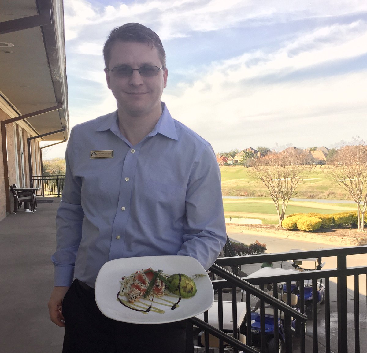 HackberryCC's tweet image. This Seared Ahi Tuna is a great light start to your meal with friends, try it today!