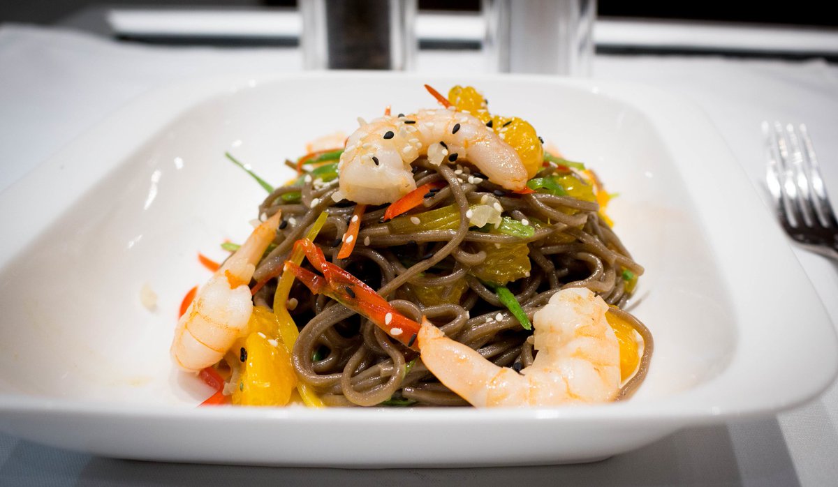DoubleTreeYTO's tweet image. NEW: Soba Noodle Salad off our limited Asian Fair menu at #Hemispheres at #DoubleTreeToronto