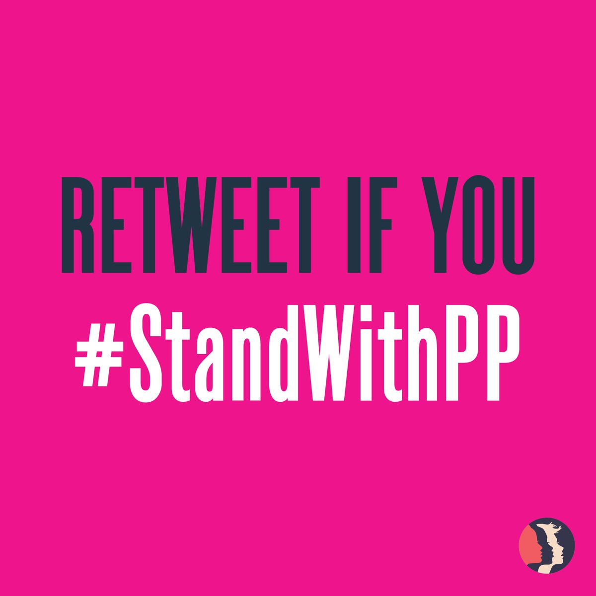 We #StandWithPP and the 2.5 million who rely on them. RT if you do too! #PinkOut