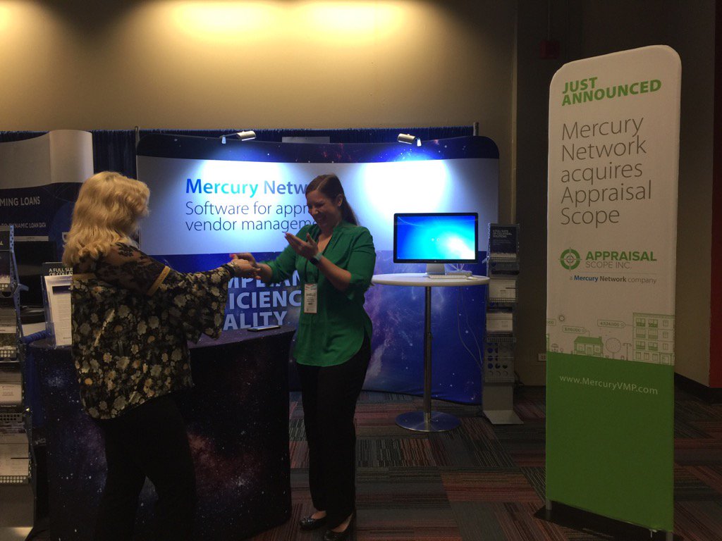 MTMideas's tweet photo. Hot news at #MBAtech17 from @MercuryNetwork acquires Appraisal Scope https://t.co/tVPlH8dmG3