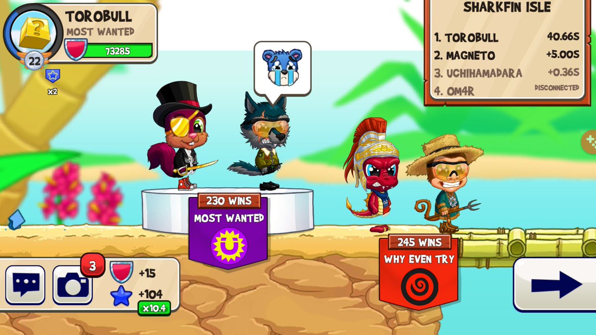 ToroBullSennin's tweet photo. ๐ช Yawn.. 3 in a row @TheFunRun #FunRunArena #MostWanted #WhyEvenTry #StartTrying https://t.co/JMDF7hugTy