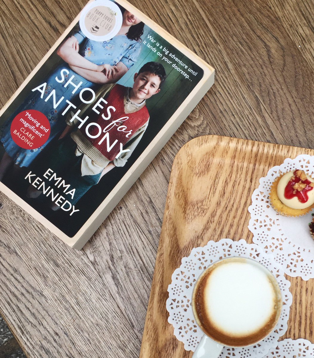 We are THRILLED to announce #ShoesForAnthony by <a href="/EmmaKennedy/">Emma Kennedy</a> as our April title - we can't wait to read it! facebook.com/groups/1416245…