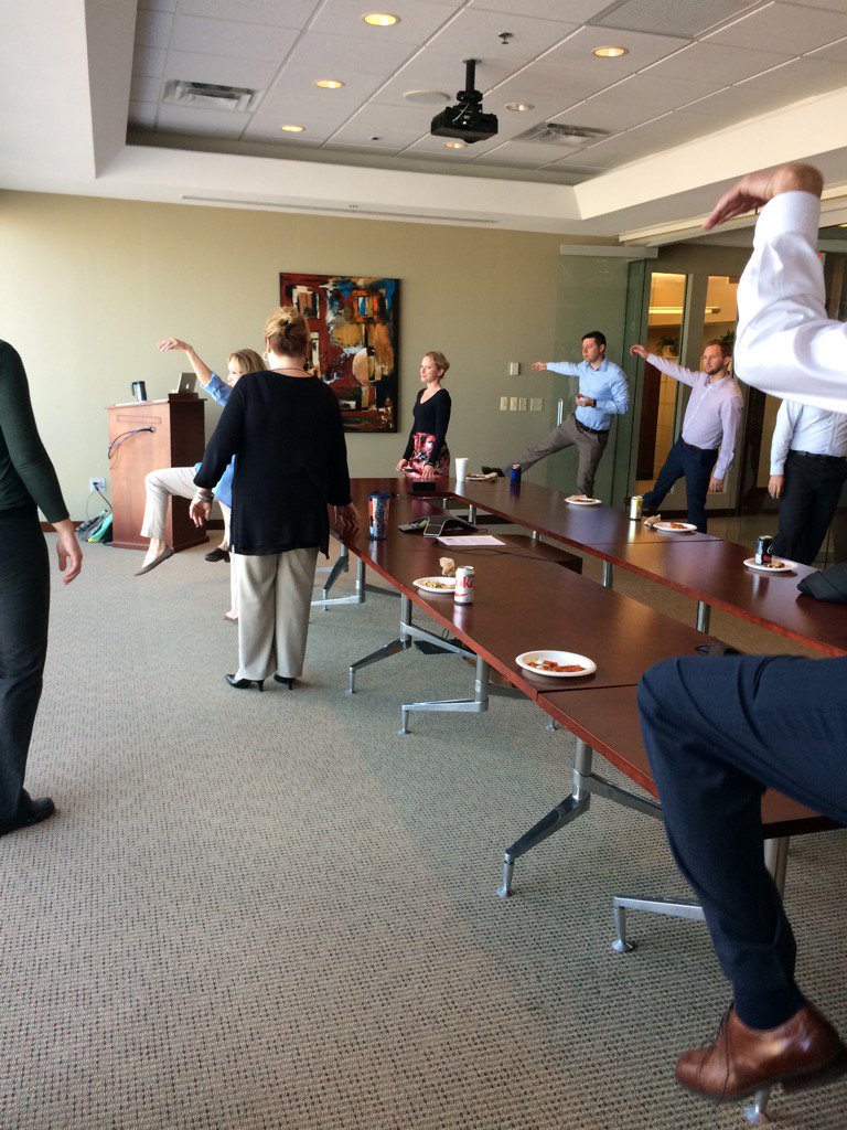 ABCNashville's tweet photo. The blood is flowing @Patterson_IPLAW ! Such a creative fun place to #WorkCreative https://t.co/A9iEhzBGK0