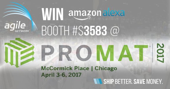 Heading to #ProMat! Visit us for #global #shipping &amp; #DIM solutions to #optimize your #parcel &amp; #freight #shipments ow.ly/UpQp30anHPV