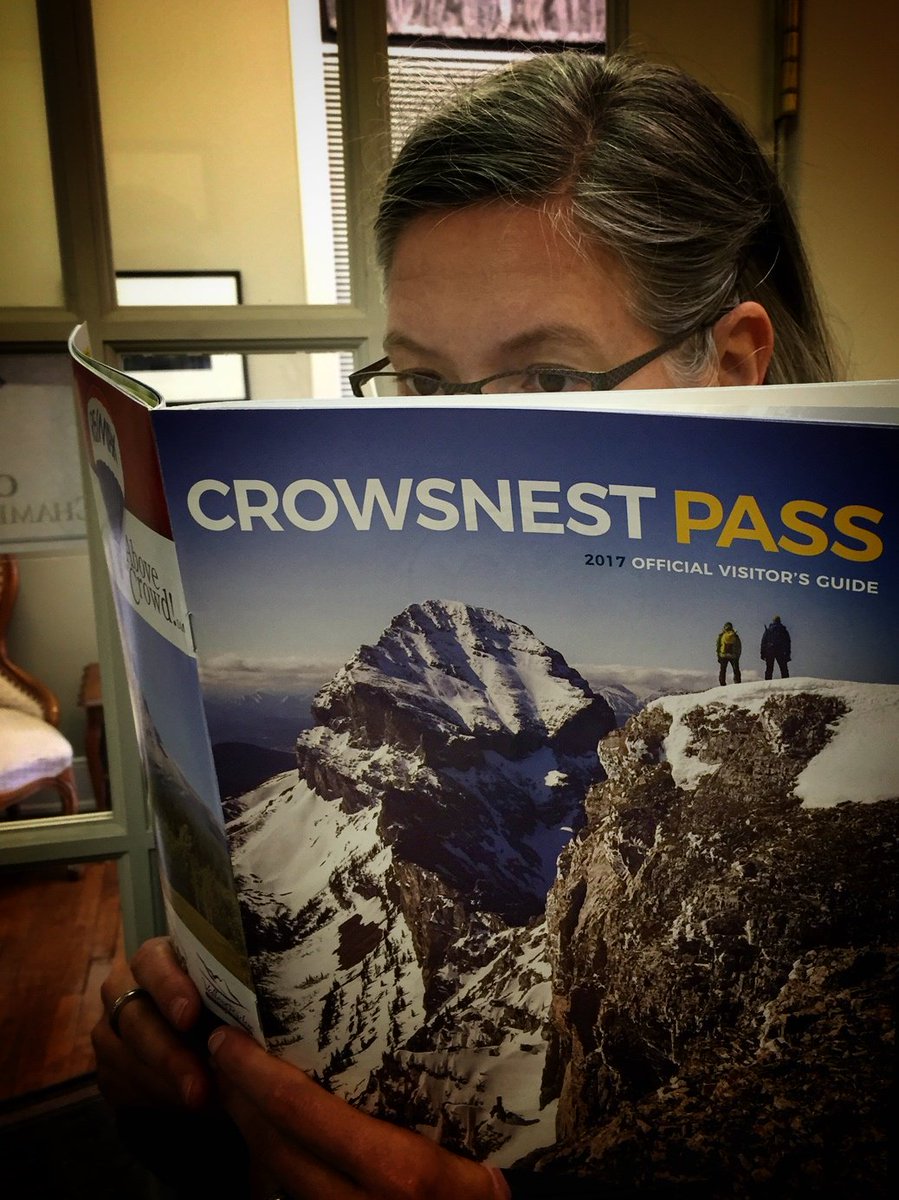 2017 Visitor's Guides are in! #crowsnestpass #explorethepass
