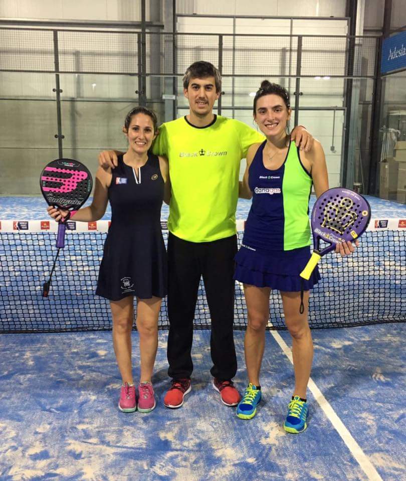 <a href="/Gabibartomioli/">Gabibartomioli</a> y su compañera @EstherLasheras  ganan 6/0-6/0 en #WPTSantanderOpen #padel #padelFemenino