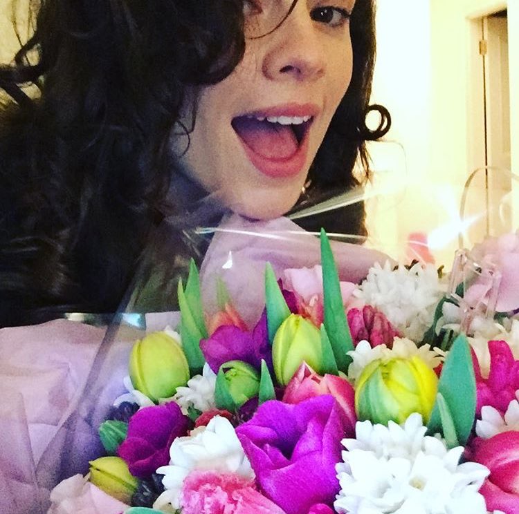 Hayley is as pretty as a flower 💐