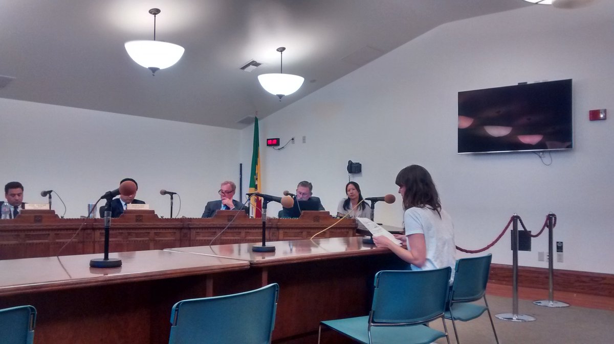 heybikela's tweet photo. .@lyndsey_q reps @lavisionzero &amp; urges investment in low income communities &amp; communities of color. #makelacity #completingstreets https://t.co/jjlG1BeYvV