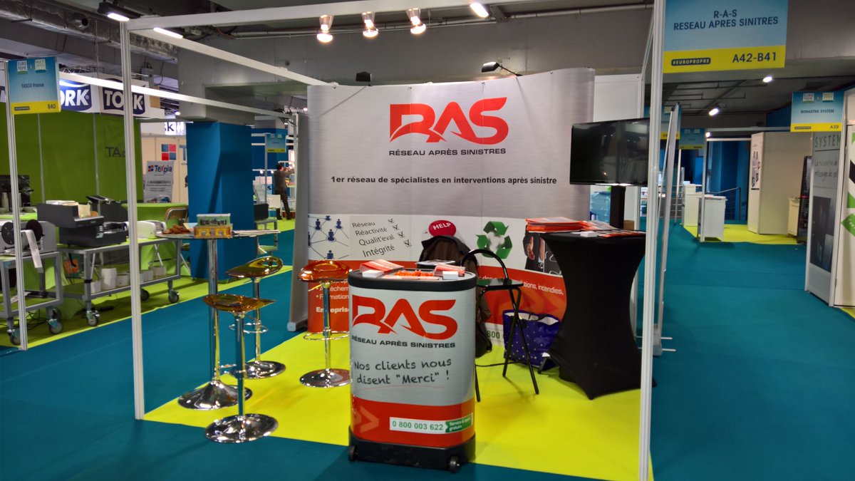 ReseauRAS's tweet photo. Demain, dernier jour au salon #Europropre, venez vous rendre visite !
Stand A42 https://t.co/aOjQowPi07
