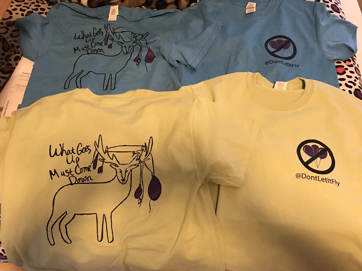 DontLetItFly's tweet photo. T-shirts are in!! The second order is going in on Friday 3/31 so get your order in soon! #DontLetItGo https://t.co/tPWHfzsa4R