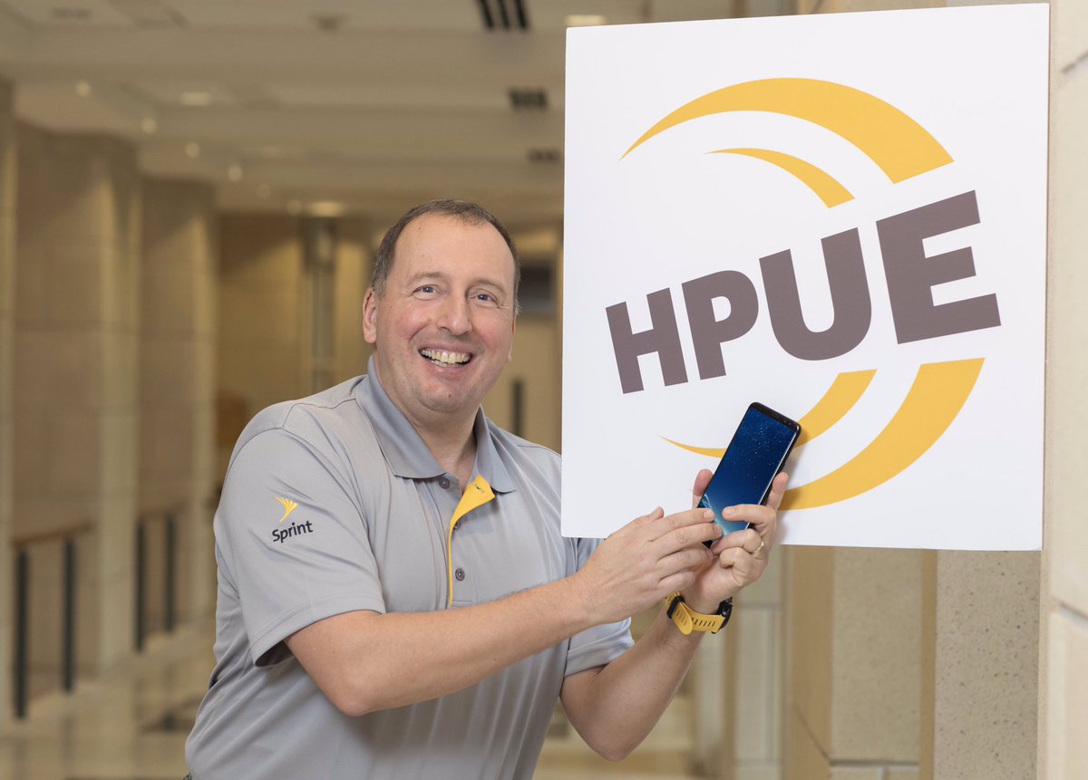 #GalaxyS8 unleashes @Sprint’s 2.5GHz w/ #HPUE for better coverage, faster data speeds including indoors <a href="/marceloclaure/">Marcelo Claure</a> #S8 <a href="/SamsungMobileUS/">Samsung Mobile US</a>