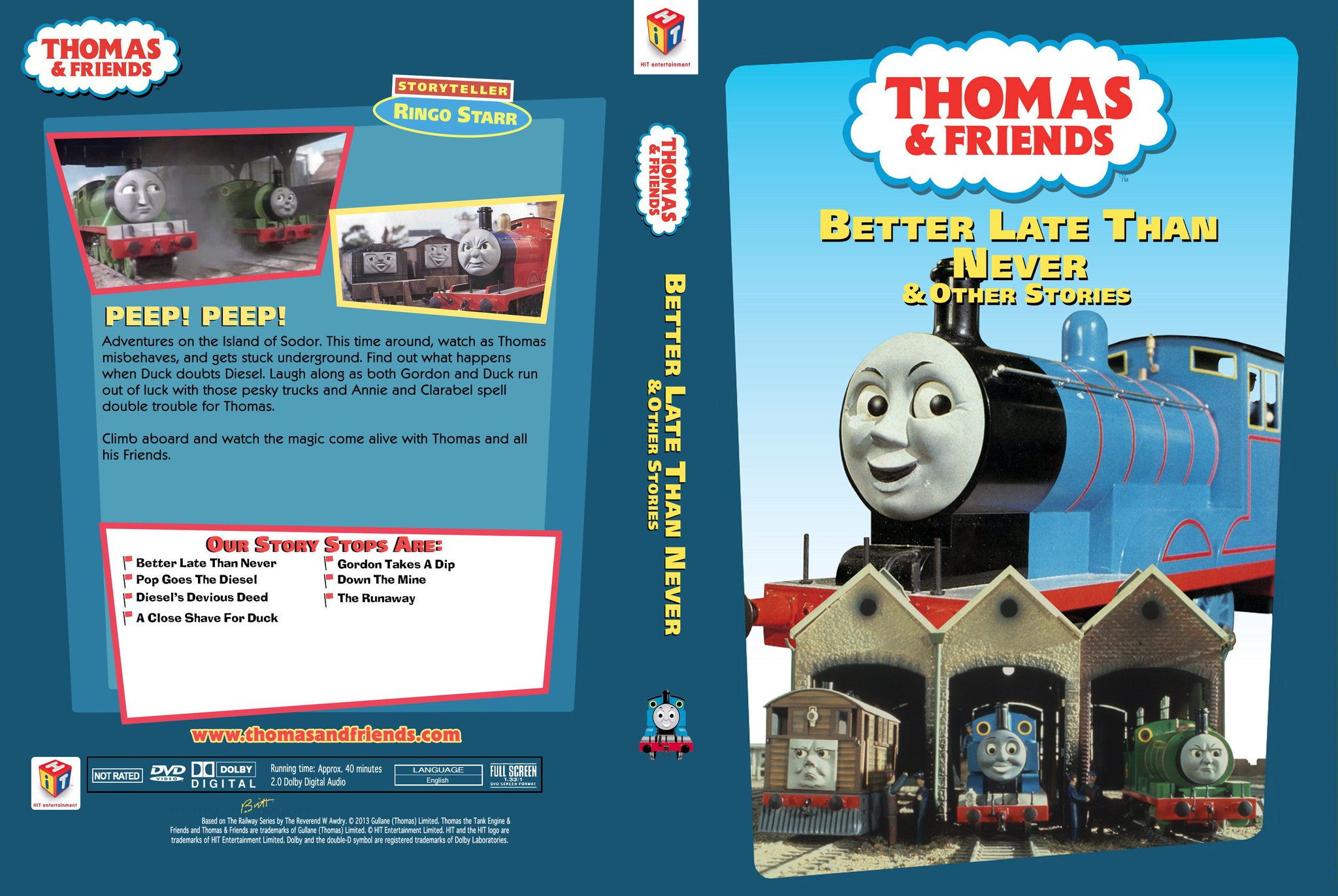 Thomas And Friends Better Late Than Never Vhs