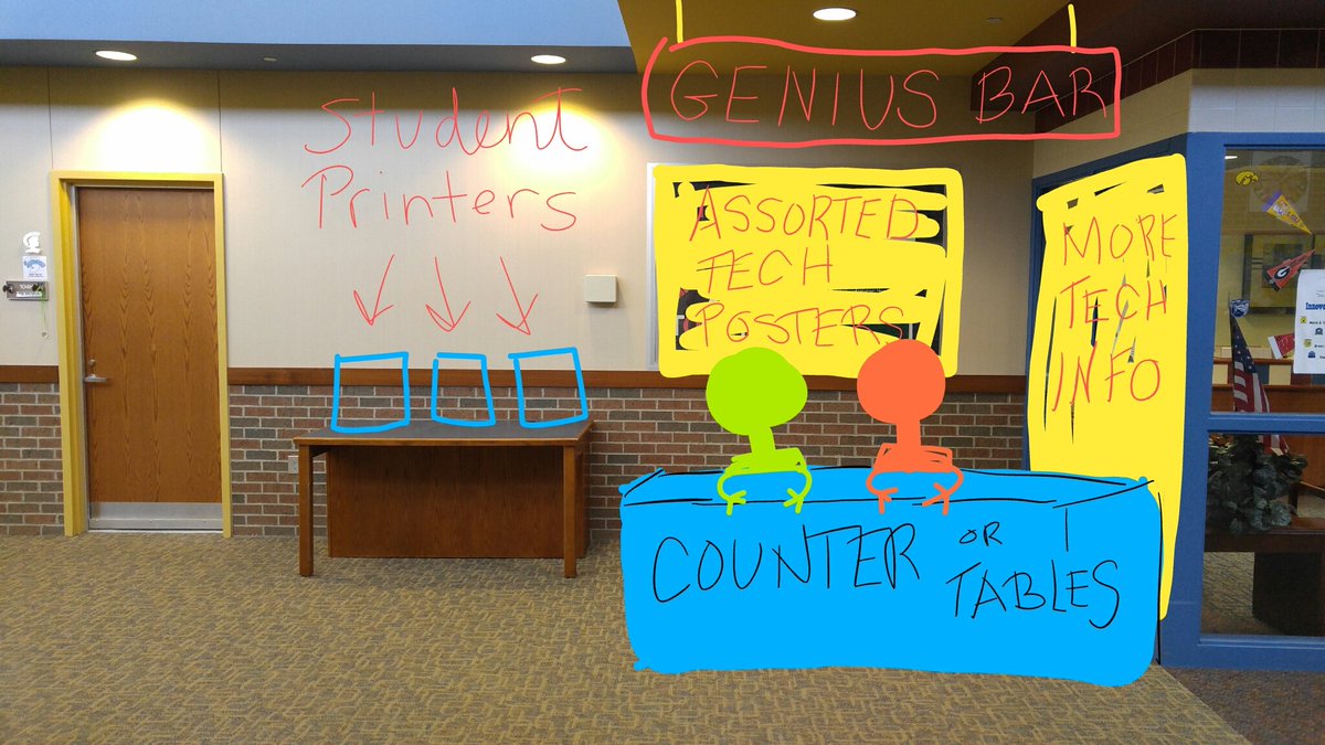 the_vade_mecum's tweet photo. It has begun. #geniusbar #studentgeniusbar #edtech https://t.co/F0xJ07hhDr
