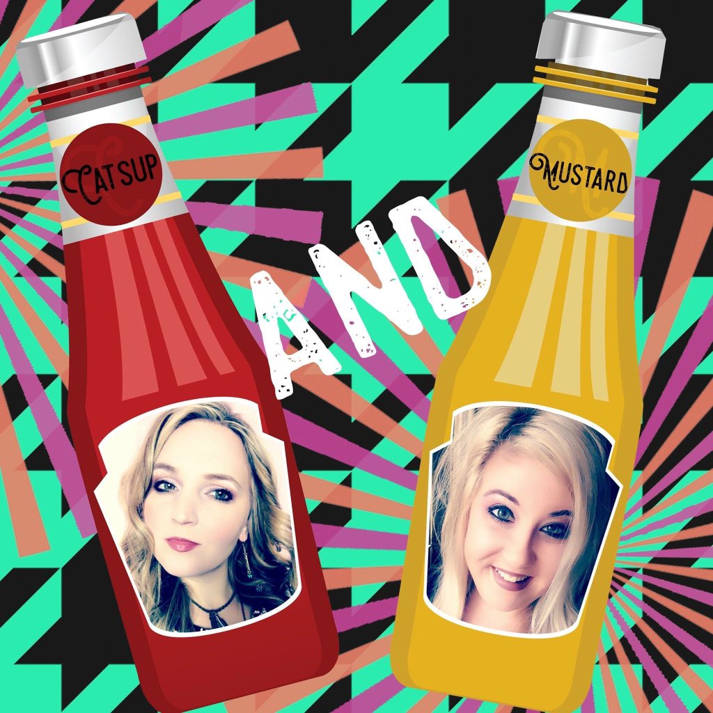 catsupNmustard's tweet photo. We bring the fun &amp; sass! Now follow us on Snap &amp; fbook! Rachgas7 and hotmess_holland!! #catsupnmustard https://t.co/UNt5Rflles