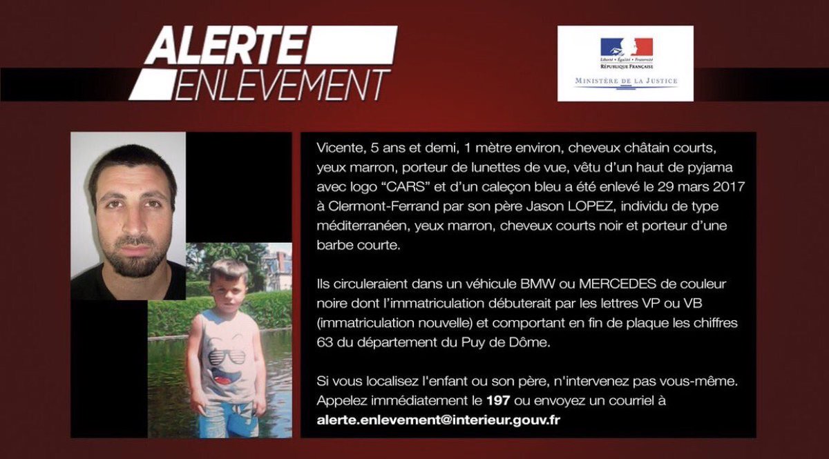 Amelie_Officiel's tweet photo. ⚠️⚠️⚠️#AlerteEnlèvement Partagez ! https://t.co/zXPXxcxPRP