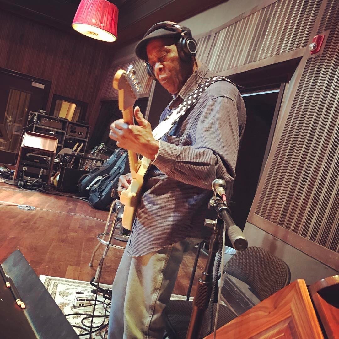 BG is BACK in the studio! #newrecord #comingsoon (📷by BG's tech Chris Bynum)