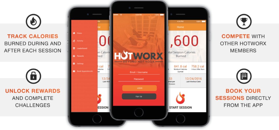 HOTWORX on X: Have you downloaded the #HOTWORX app yet? Book your