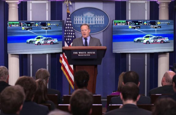 chris1701G's tweet image. &quot;Yes, @MotorsTV *will* be HD when it rebrands as motorsport.tv&quot;
- #SpicerSays