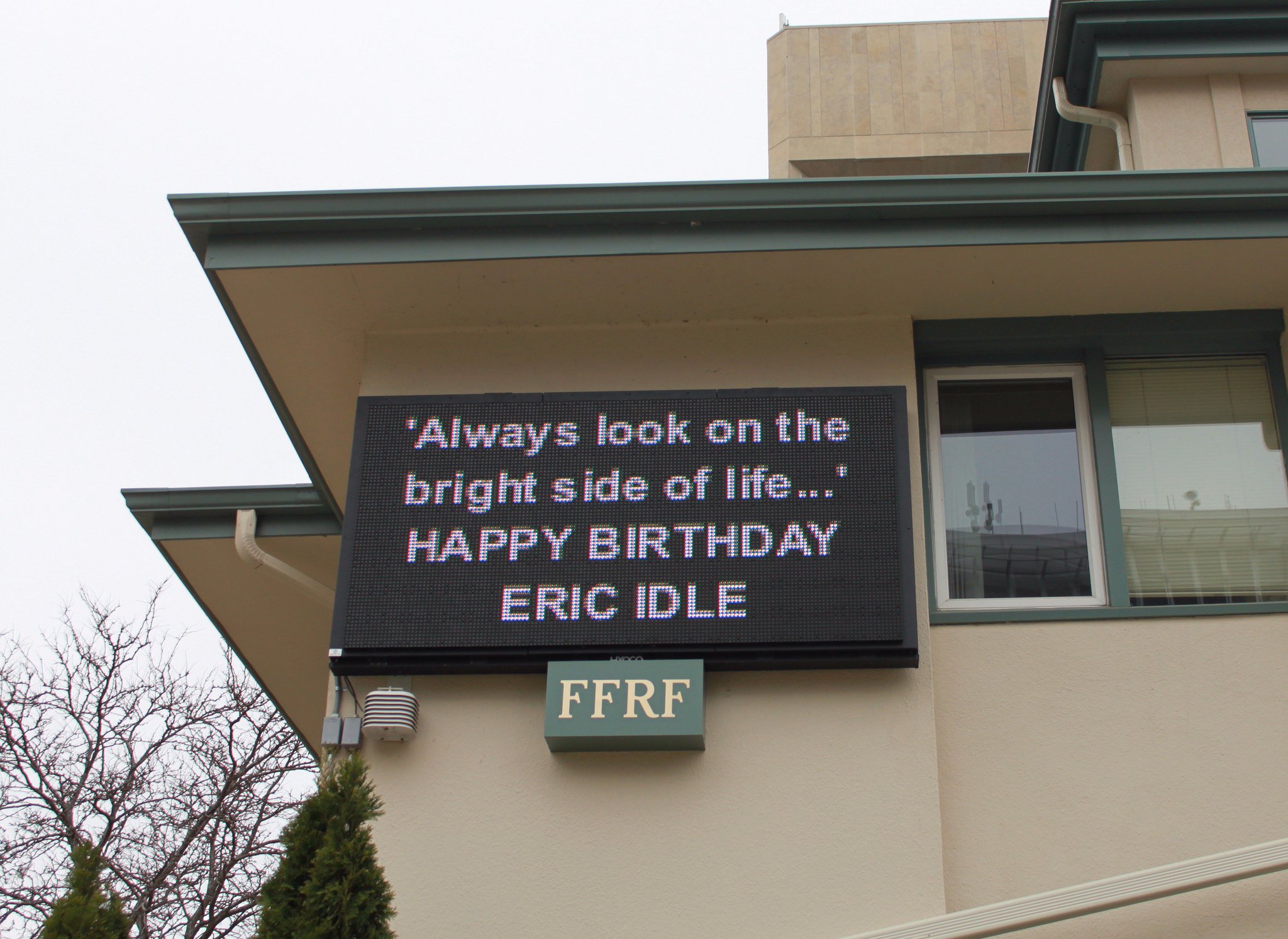 Happy birthday to Eric Idle who was born on this date in 1943! Read more here:  