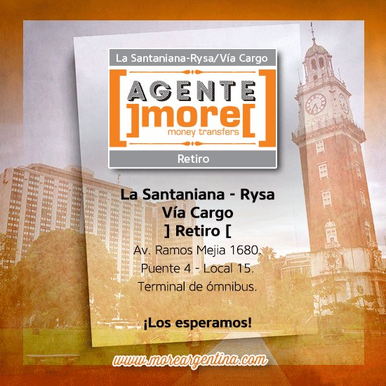 girosmore's tweet photo. More Argentina - La Santaniana 
#BuenosAires #Retiro
¡Te esperamos! https://t.co/CGKlTU5biz