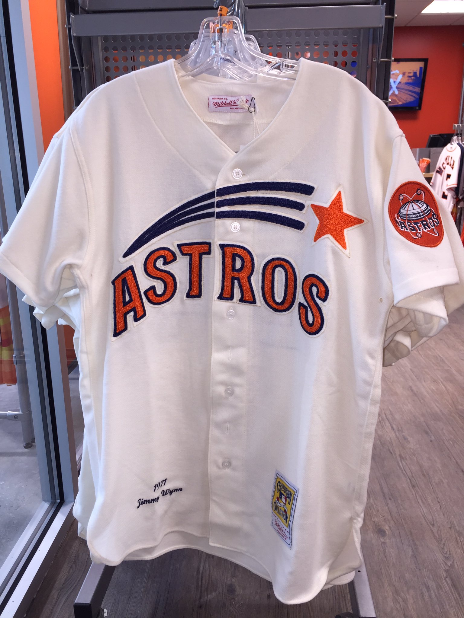 houston astros shooting star jersey