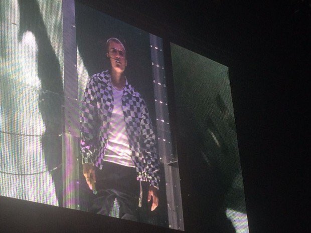 biebernovidade's tweet photo. Primeira foto! Justin Bieber no palco. #PurposeTourRioDeJaneiro https://t.co/6PC41ekyQd