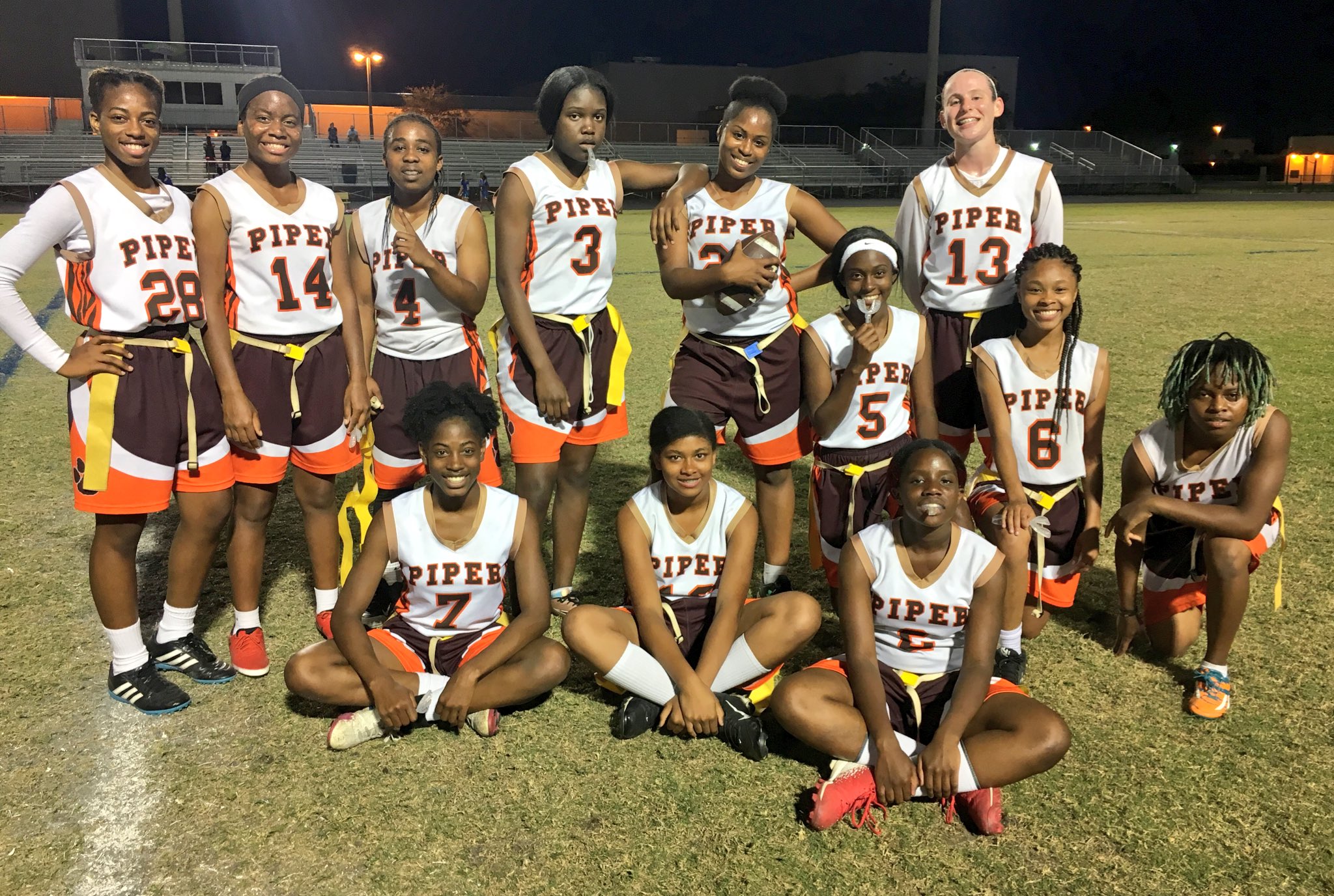 Principal Hautigan on X: 'Ladies Bengal Varsity Flag Football Game