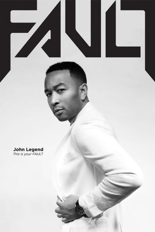 .<a href="/JohnLegend/">John Legend</a> on the cover of <a href="/FAULTMagazine/">FAULT Magazine</a> w/ #styling by <a href="/CatWennekamp/">Cat Wennekamp</a> and #mensgrooming by Juanita Lyon.