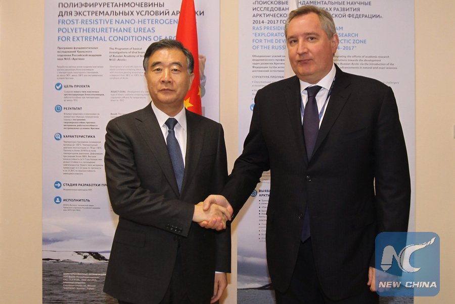 XHNews's tweet photo. Chinese Vice Premier Wang Yang calls for expanded bilateral economic, trade cooperation between China, Russia https://t.co/HyWXsZWXN9 https://t.co/3WXolm7yKm
