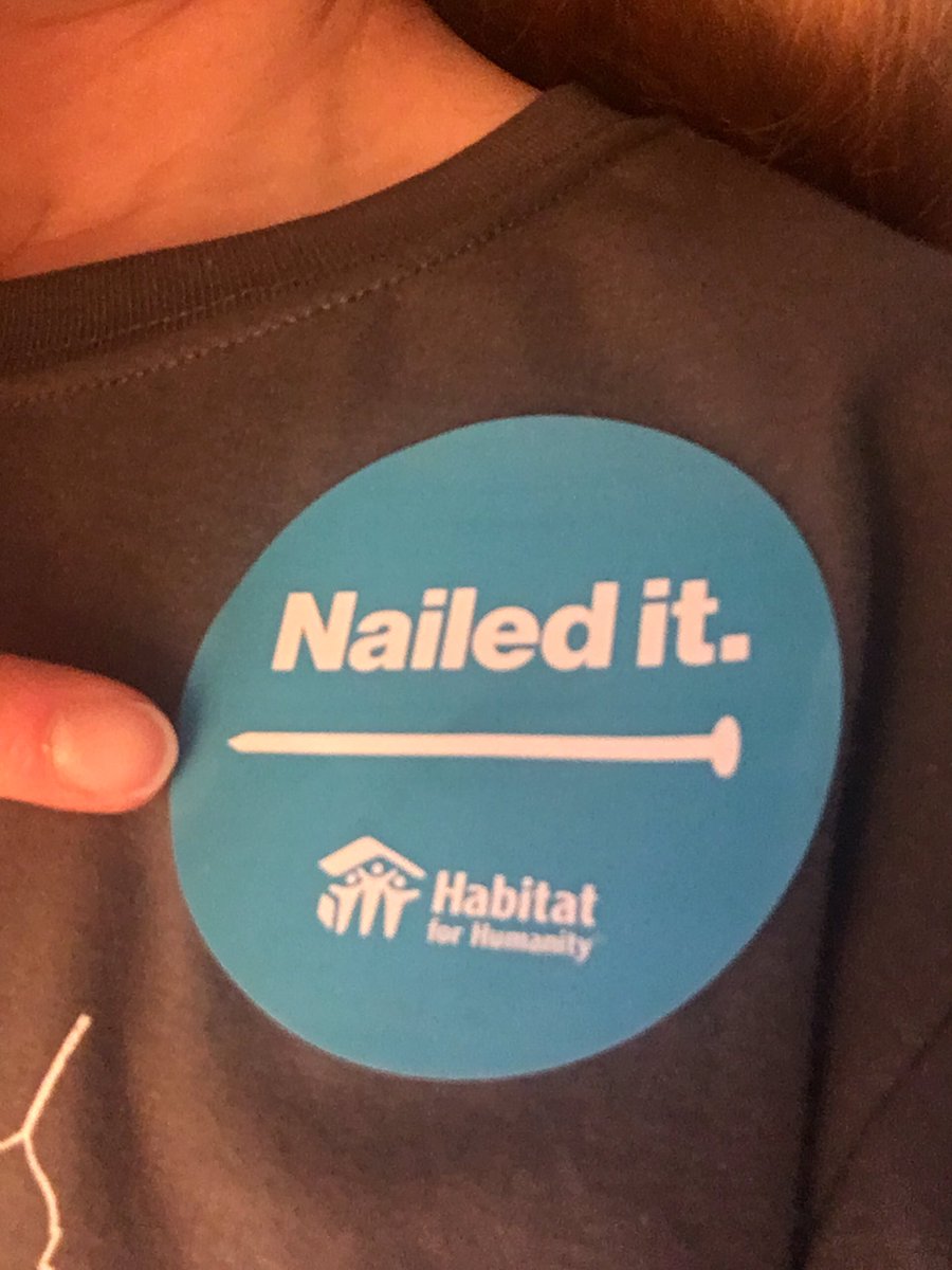 JessicaNHord's tweet photo. Nailed it! #everyhabitathand https://t.co/TjovKxXx4u